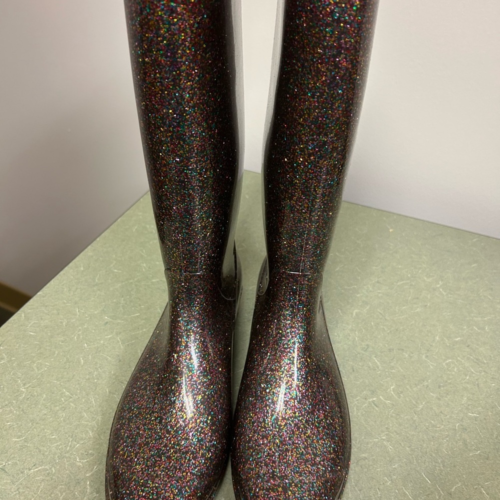 Sparkly Multicolor Rain Boots